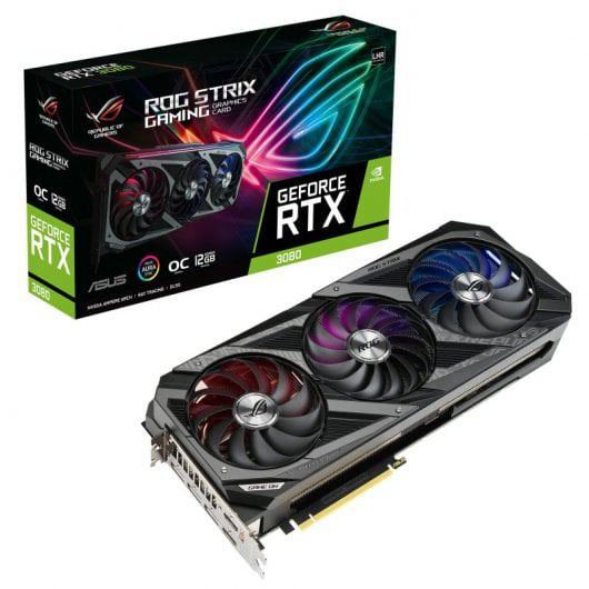 ASUS ROG STRIX GeForce RTX 3080 OC GAMING LHR 12GB GDDR6X