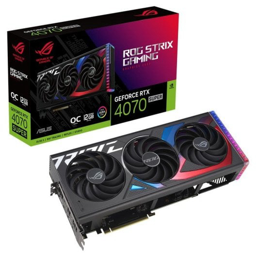 ASUS ROG Strix GeForce RTX 4070 SUPER OC Edition 12GB GDDR6X DLSS3